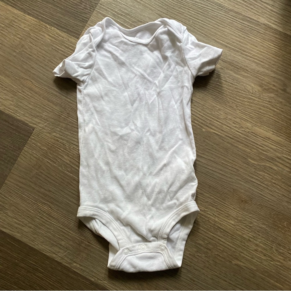 Carter's White Bodysuit Essential One Piece